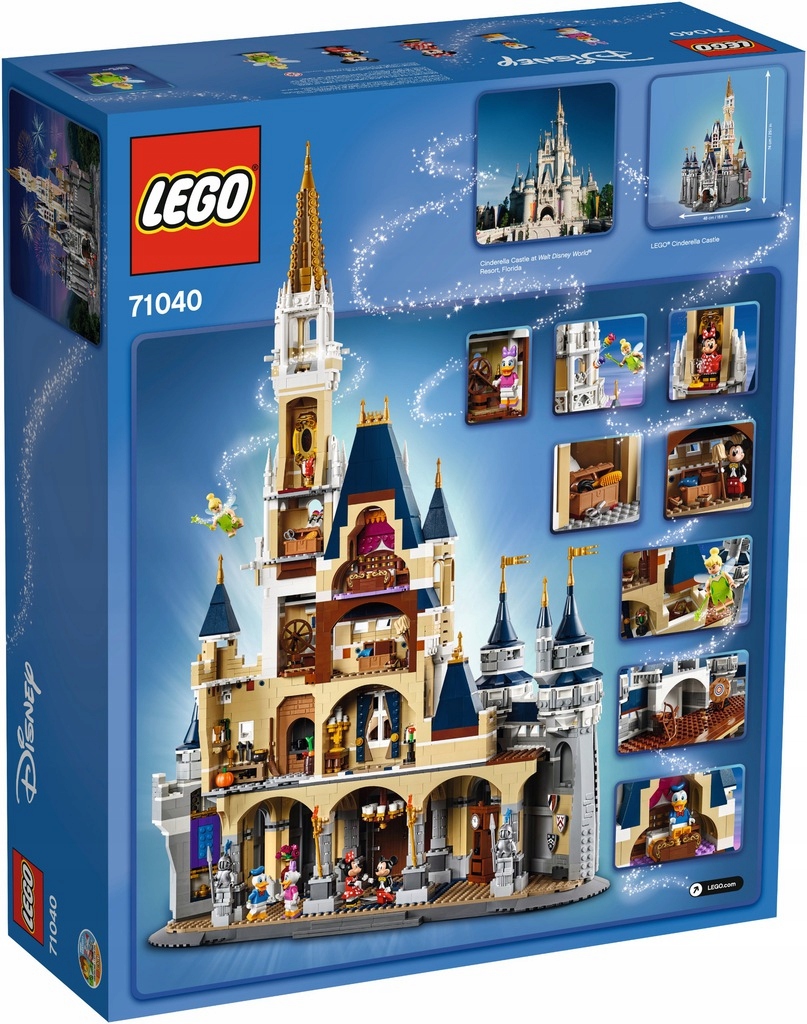 LEGO EXCLUSIVE 71040 ZAMEK DISNEYA NOWY Marka LEGO