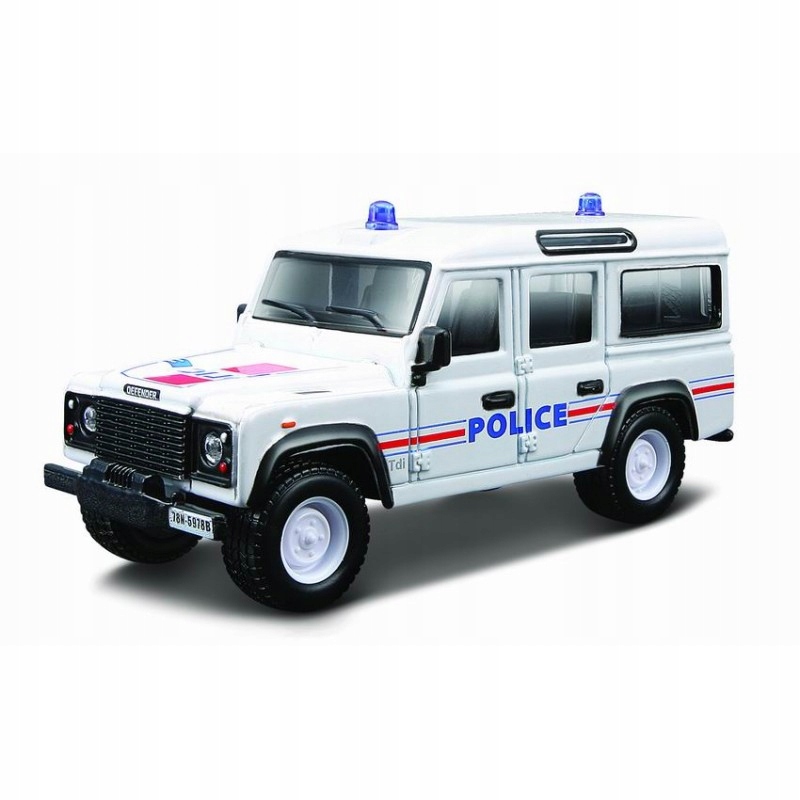 

Bburago 1:50 Emer. Land Rover Defender 110 Policja