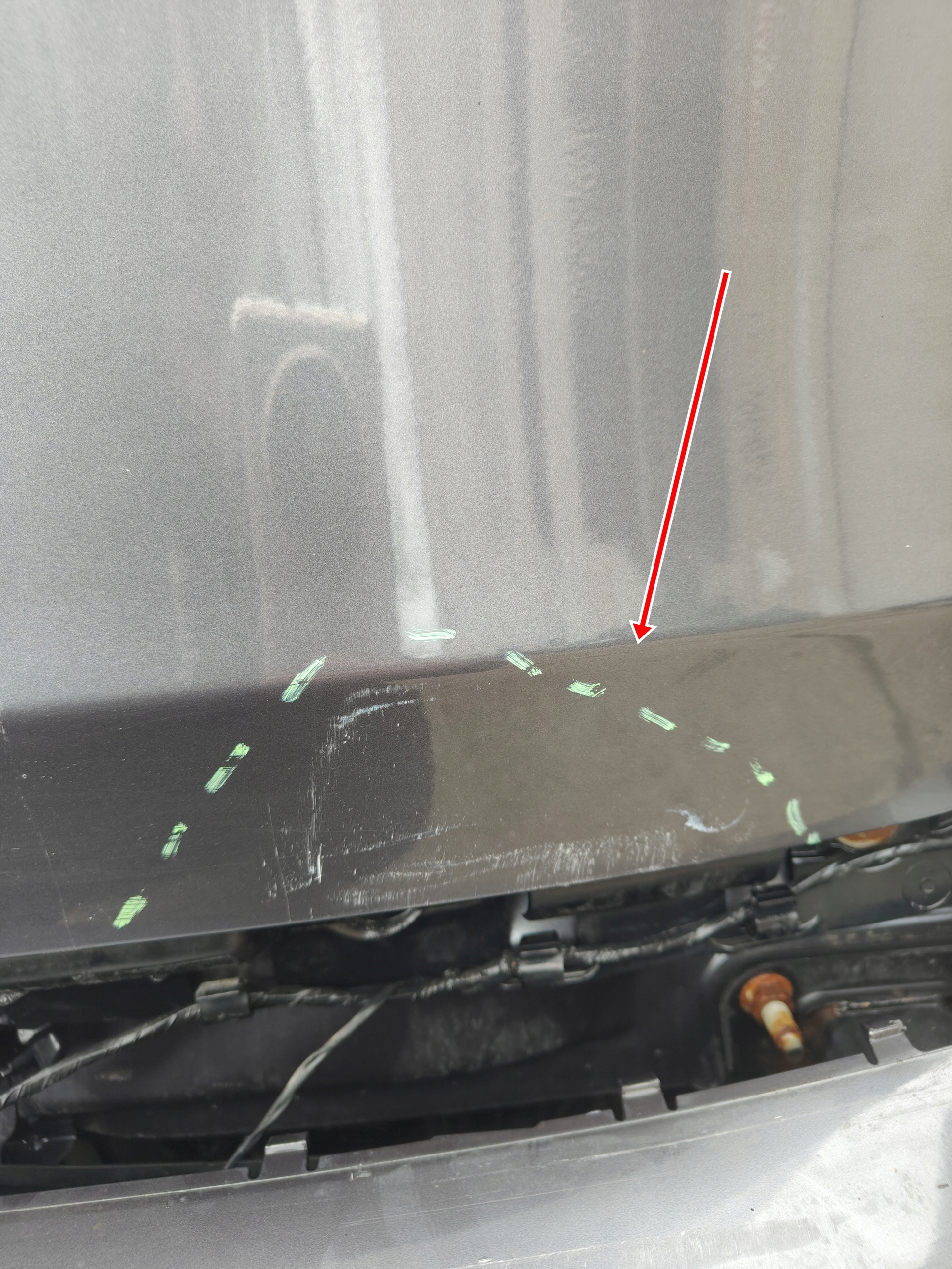 BMW 1 E87 08R trunk door boot rear part A22/7