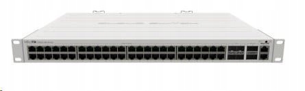 MikroTik Cloud Router Switch CRS354-48G-4S+2Q+RM, 650MHz Cpu, 64MB, …