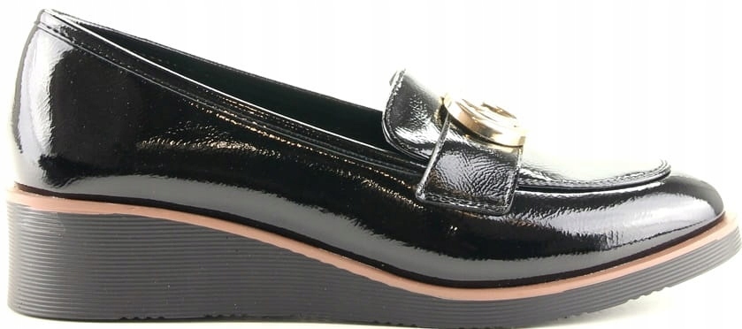 iBUTY Polobotky Na Klínku 12021 Černý Lak 37