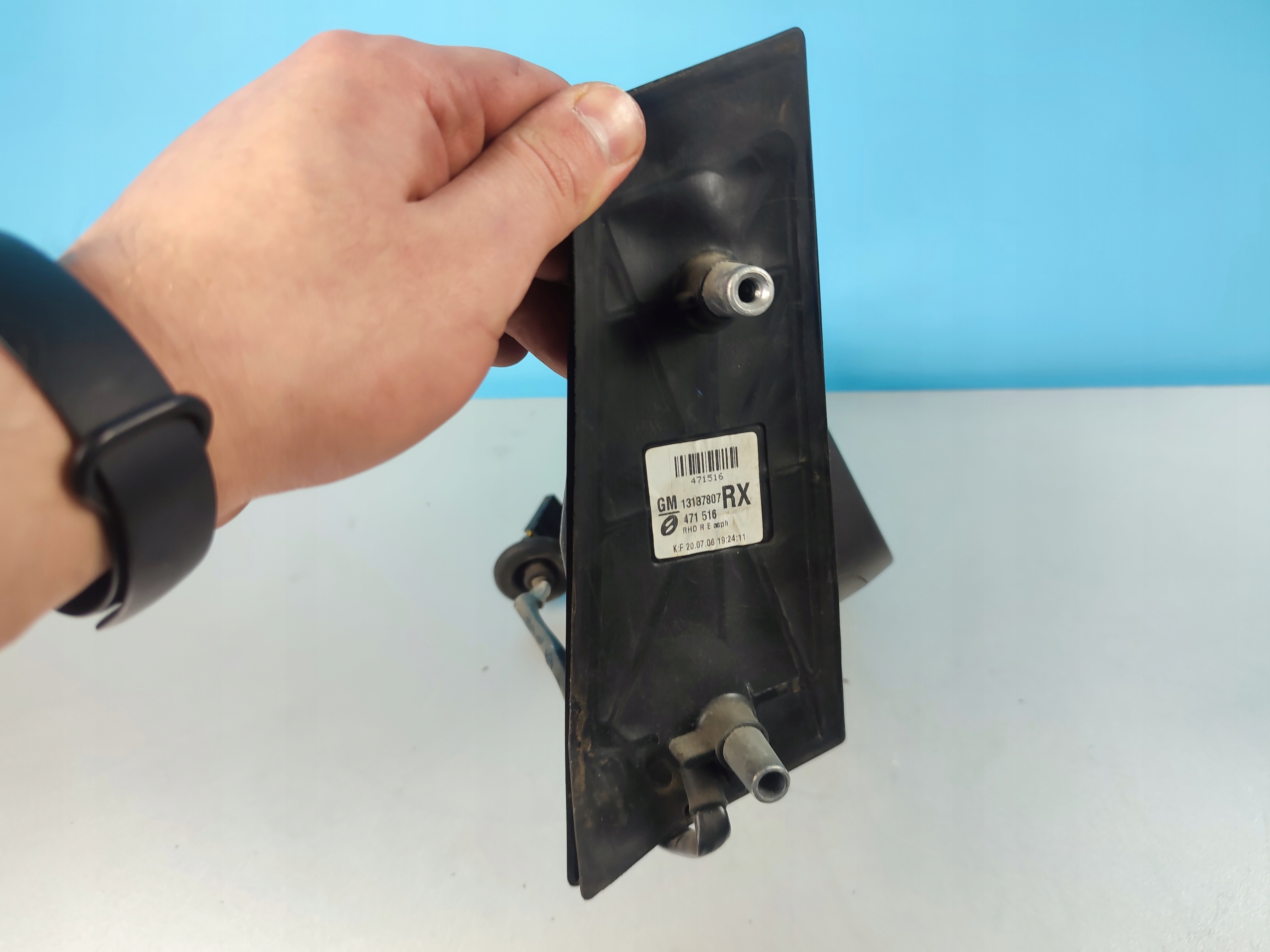 mirror right OPEL ZAFIRA B Z20R 3 PIN