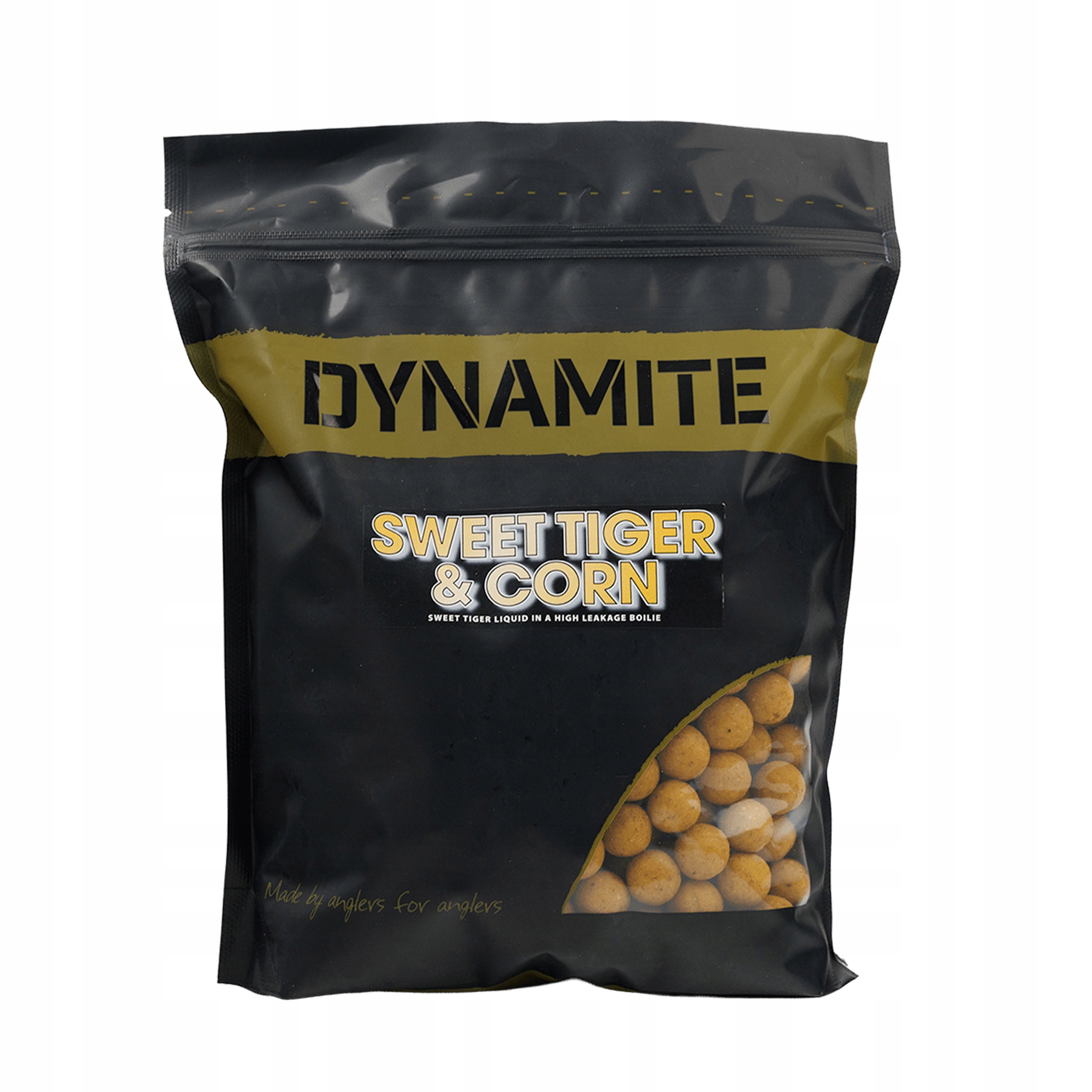 Kulki proteinowe Dynamite Baits Sweet Tiger & Corn Boilies 12mm op.1kg