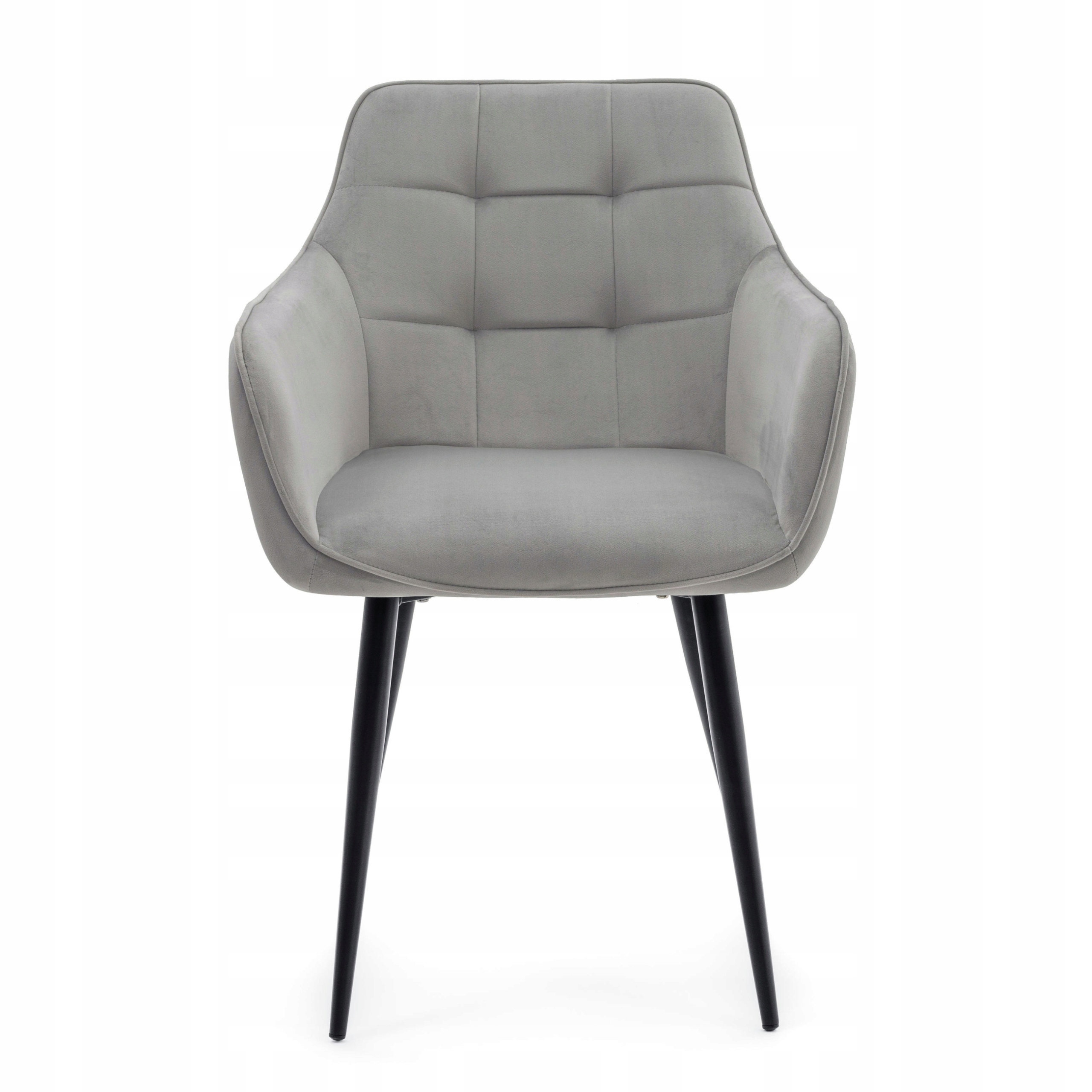 Krzesło Tapicerowane Welur Aksamit Do Salonu Jadalni Nowoczesne Glamour