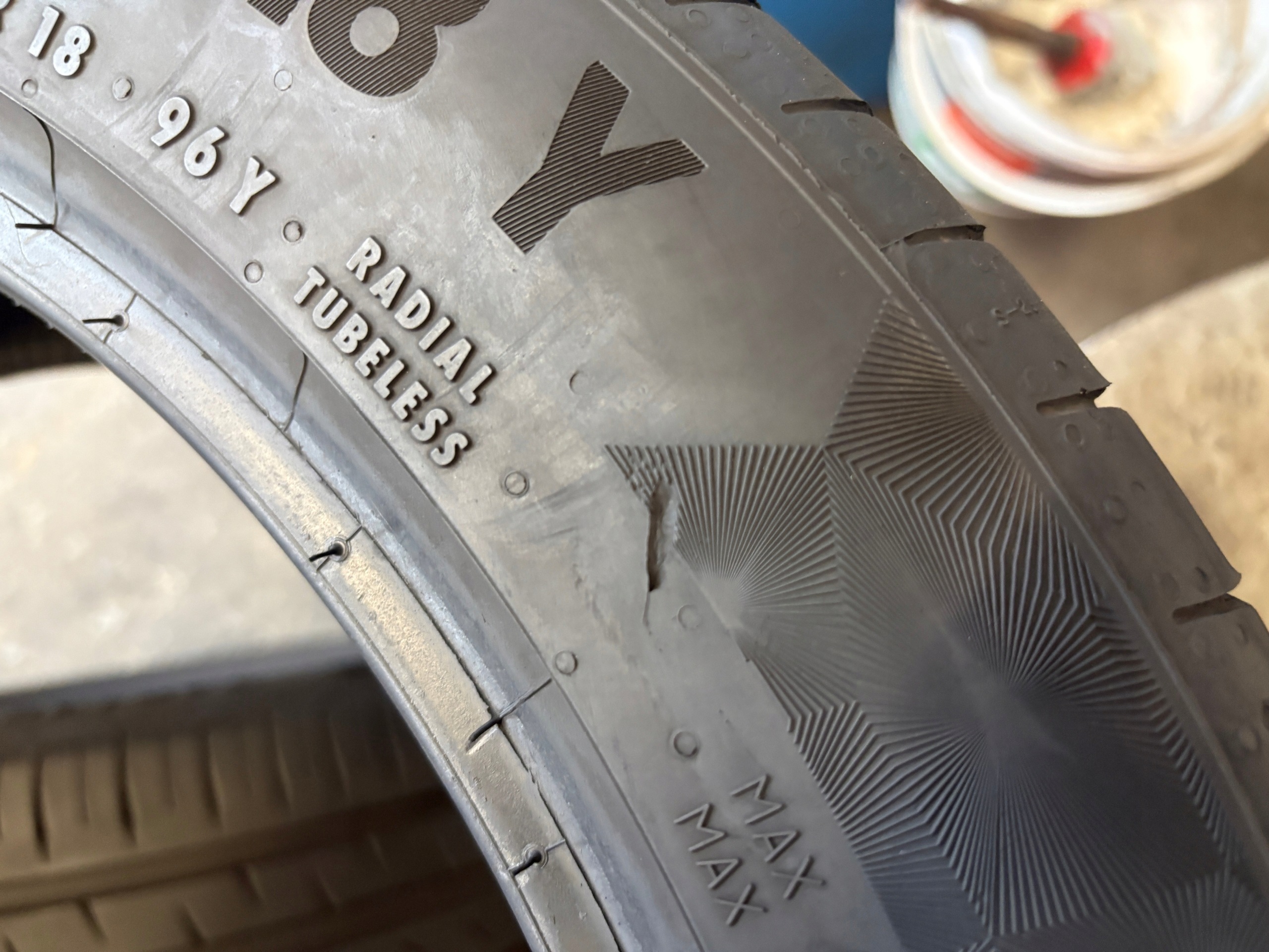 2 tyres summer 245/45R18 Continental PremiumContact 6 7mm