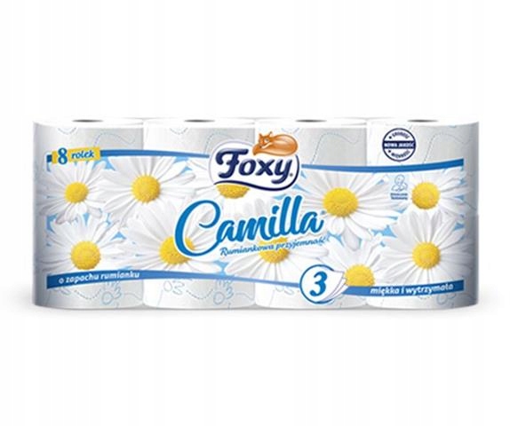 

Papier Toaletowy Foxy Camilla 8 Rolek