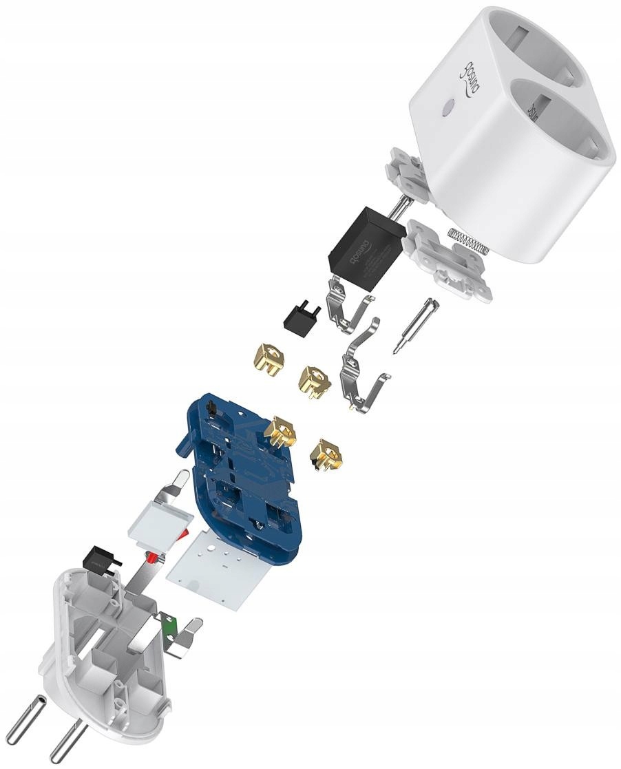 Inteligentne Smart Gniazdko WiFi 3500W TUYA GOSUND Stan opakowania uszkodzone