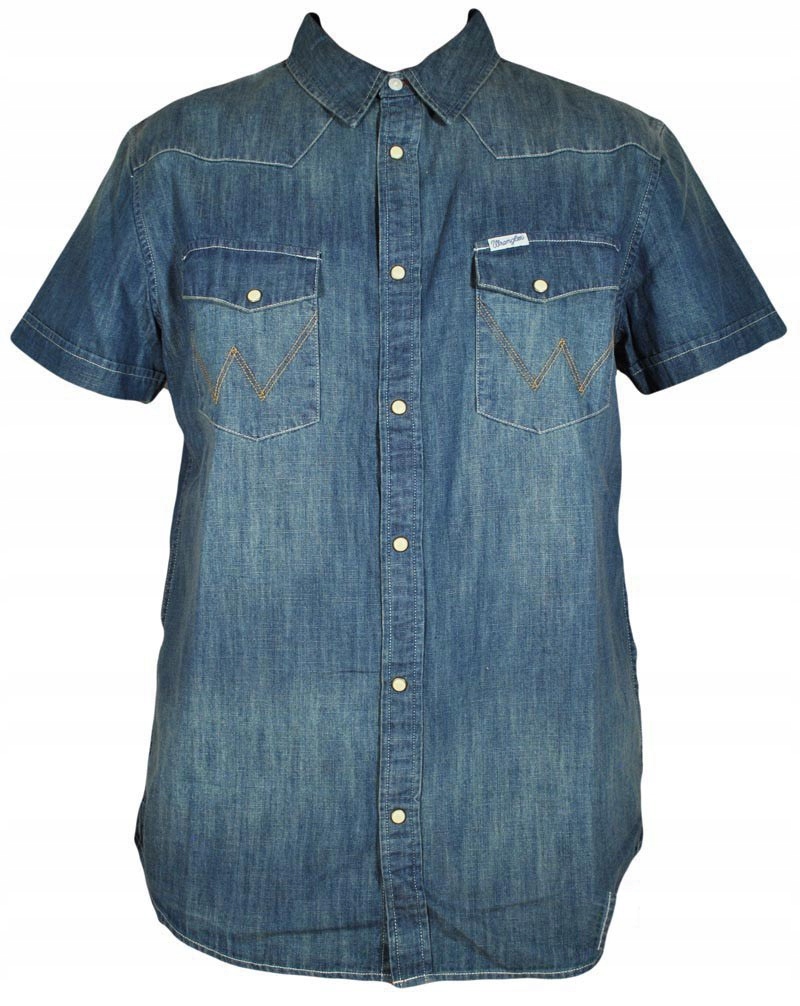

Wrangler koszula jeans Western Shirt _ 38 M