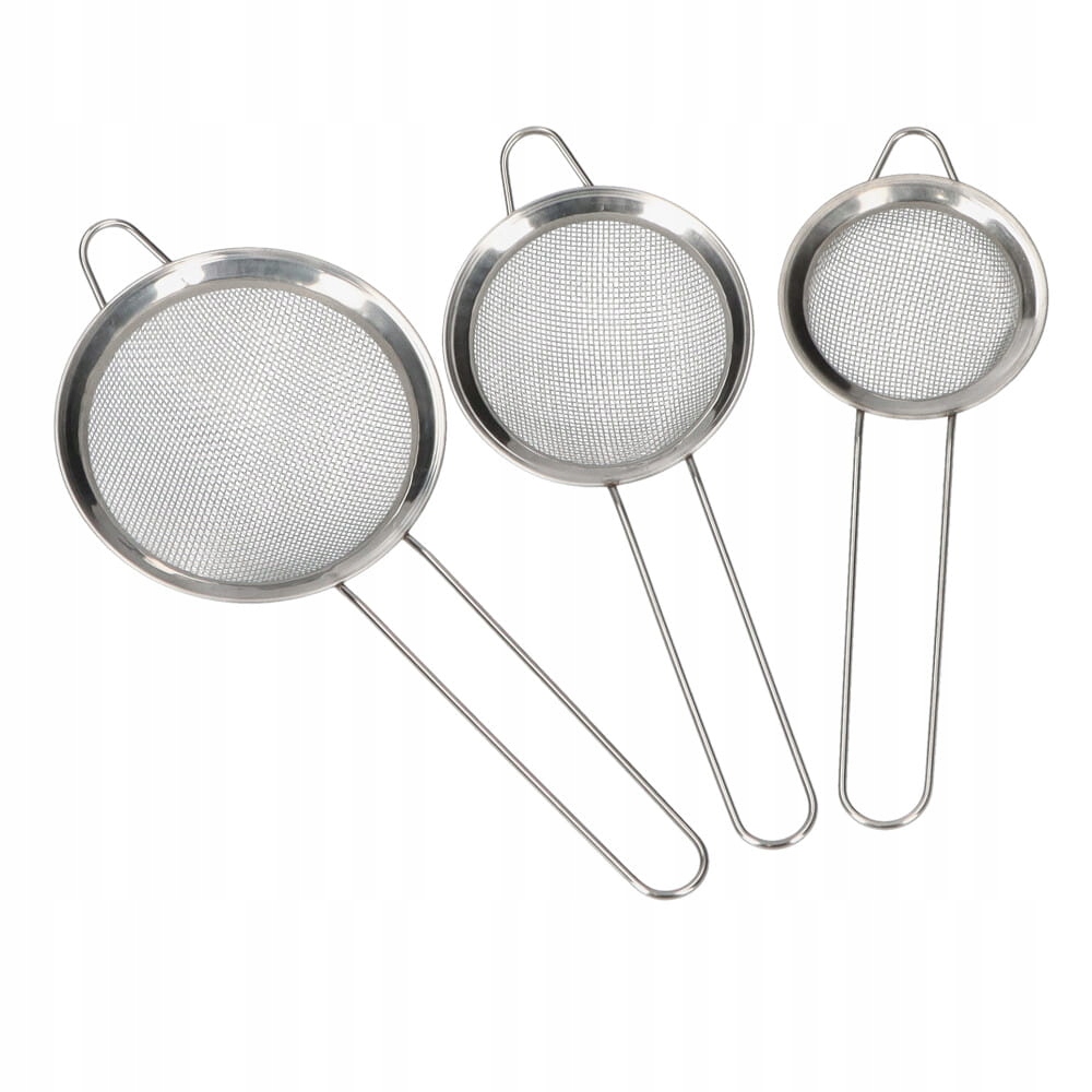 

Sitko sito kuchenne metalowe kpl. 3 sztuki