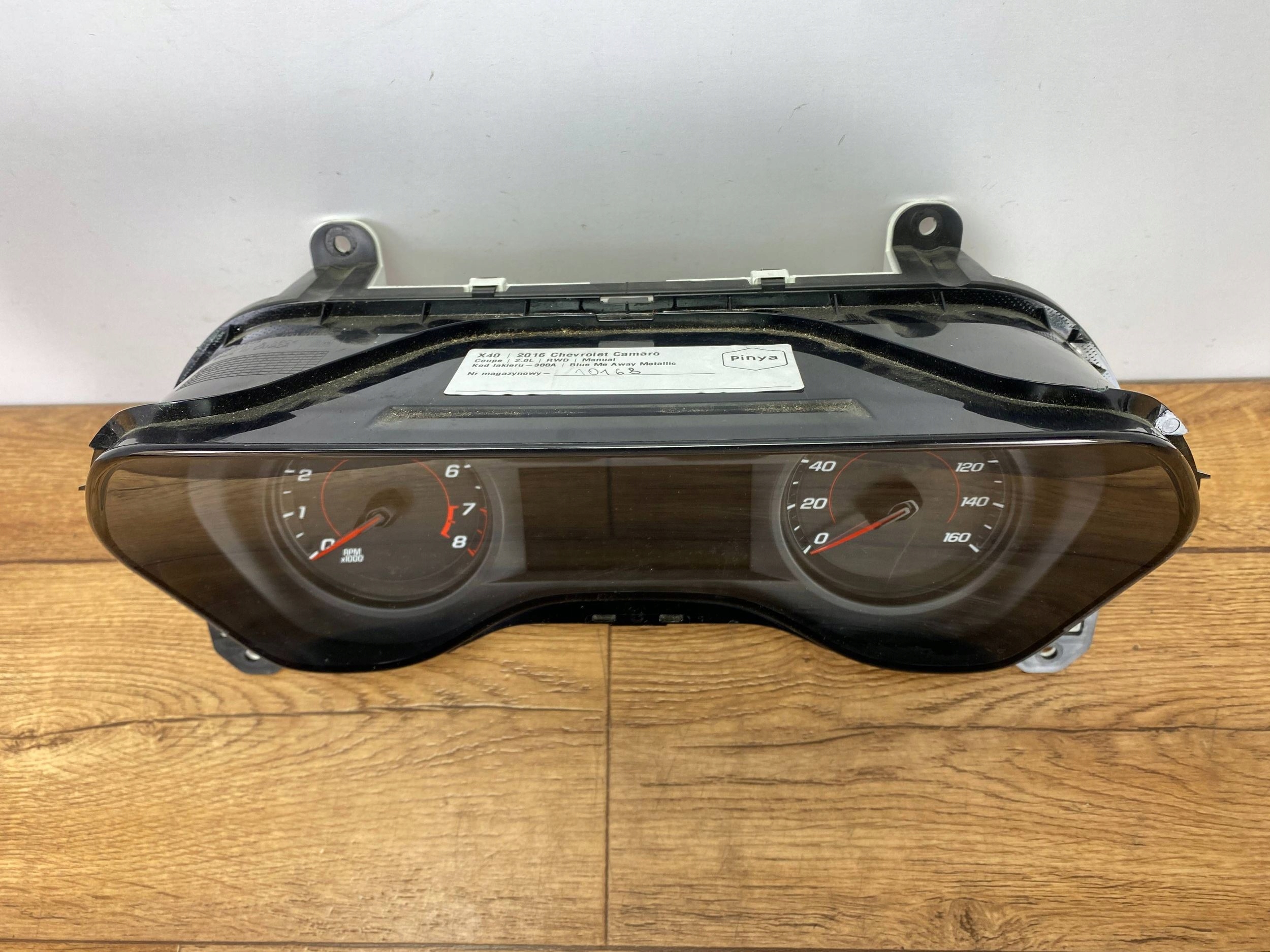 dials Chevrolet Camaro 2016+
