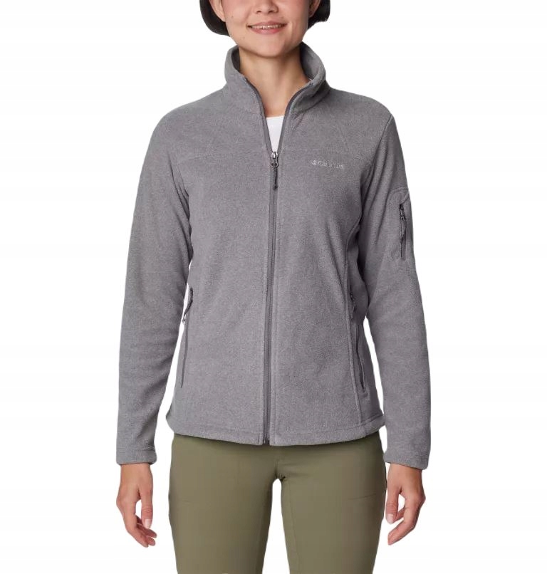 Fleecová Mikina Columbia Fast Trek II Jacket, šedá dámská 1465351024 M