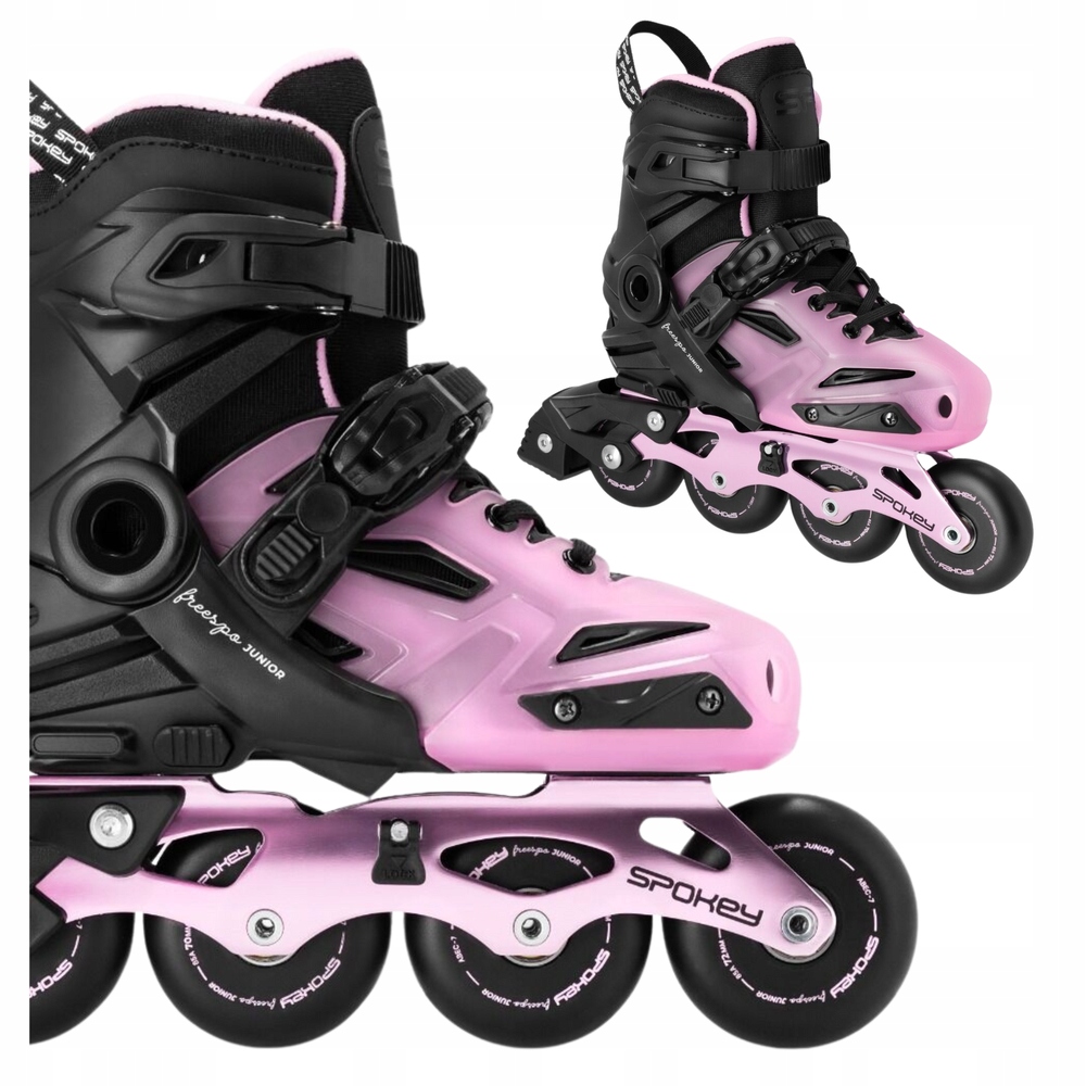 Kolečkové Brusle Brusle 2v1 Nastavitelné rekreační pro dívky Kaučuková kolečka