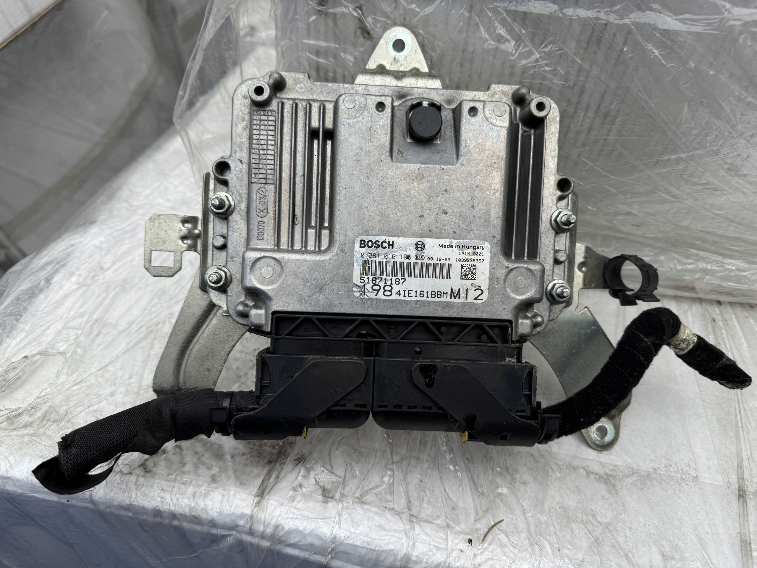 computer Motore FIAT BRAVO 1.6 0281016198 51871187