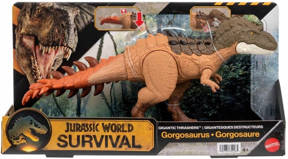 Jurassic World Gorgozaur Dinozaur Gigantyczny atak Figurka JKL86