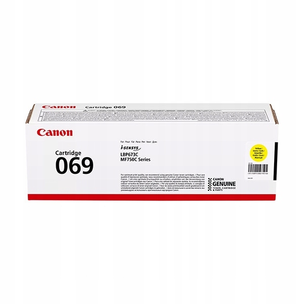 Originálny toner Yellow Canon CRG069Y, CRG-069Y (5091C002)