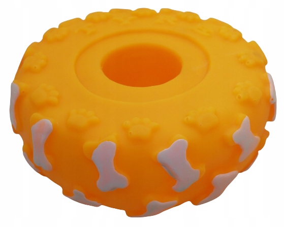 

gumowy gryzak opona z piszczałką wielkość 10 cm