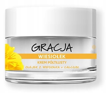 GRACJA PÓŁTŁUSTY KREM DO TWARZY WIESIOŁEK 50ML