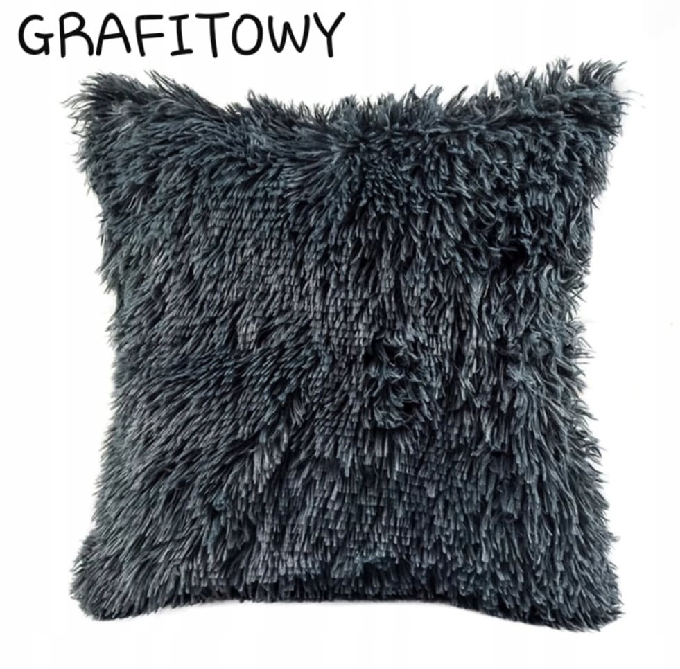 POSZEWKA WŁOCHACZ 40X40 dekoracyjna plusz JASIEK Długość 40 cm