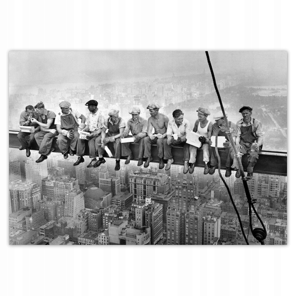Fototapety vliesové 416x290 Pracovníci na nosníku