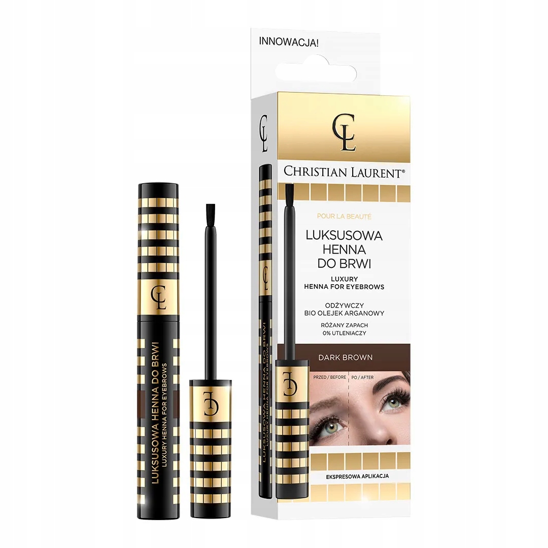 

Pour La Beaute luksusowa henna do brwi Dark Brown