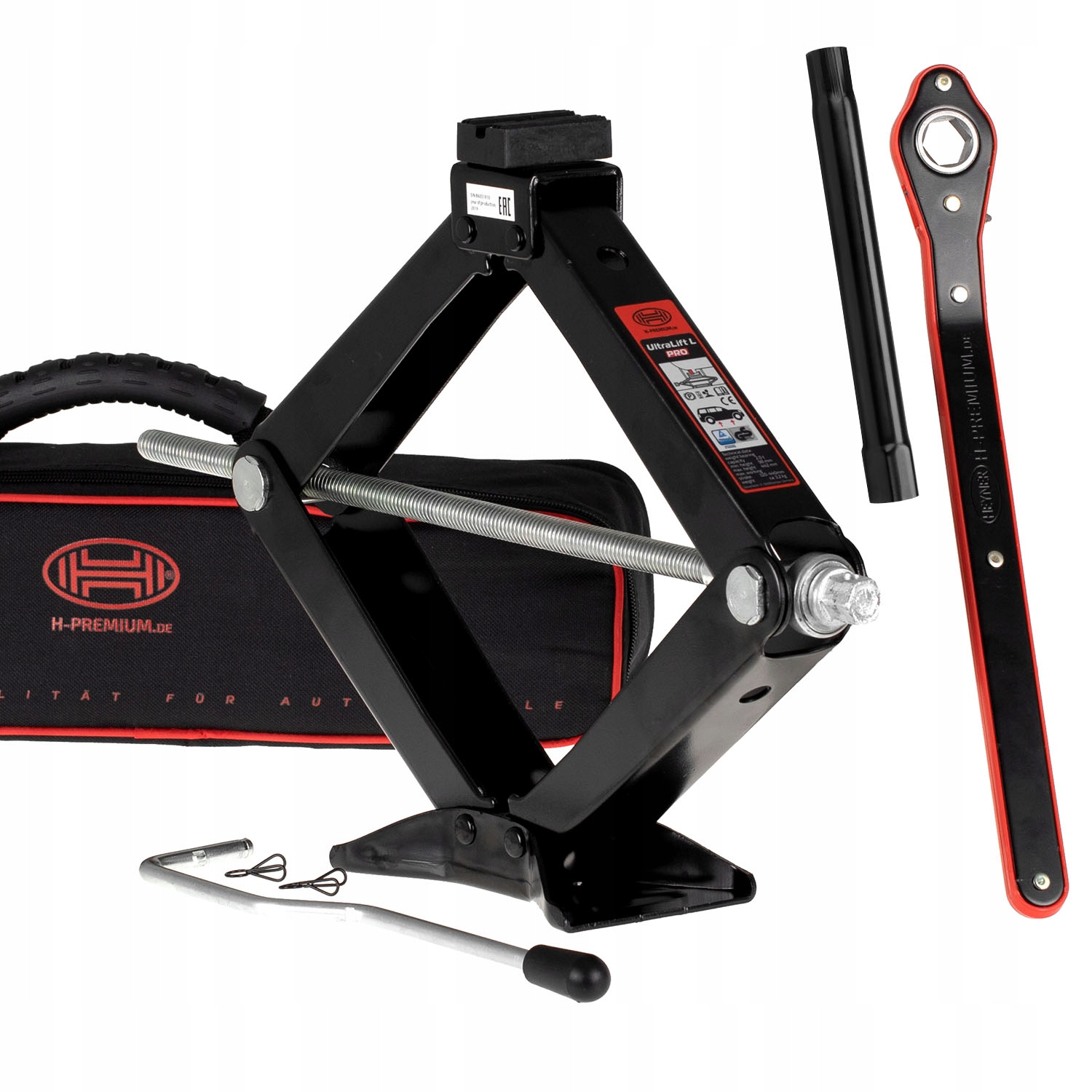 Zdvihák Heyner Trapezový Black Edition 2,0t