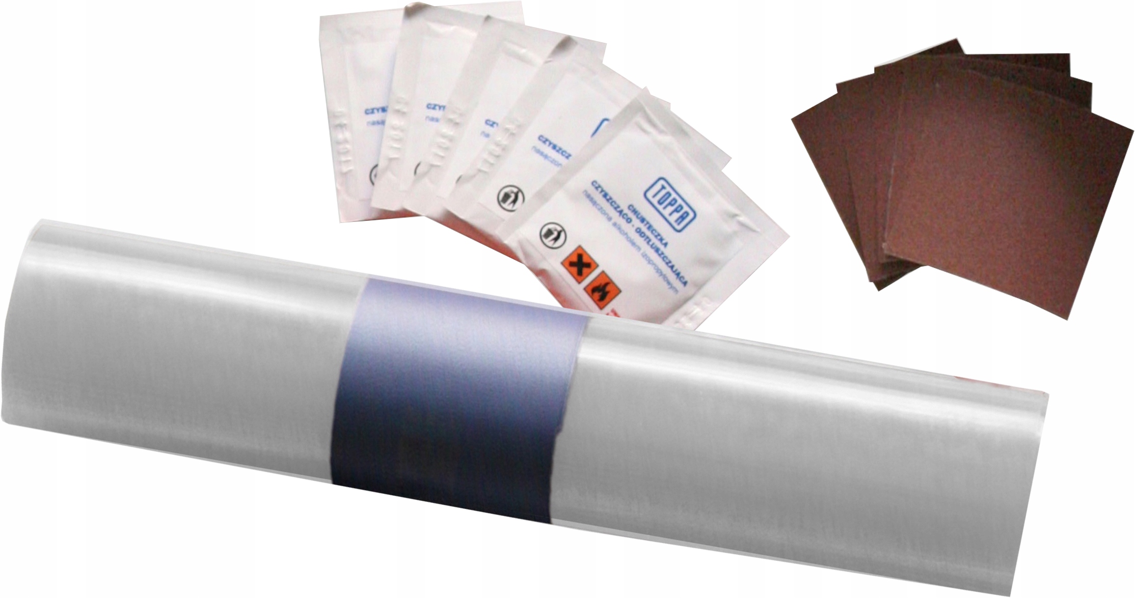 Sada na opravu plachty 220x32 Studená Stříbrná