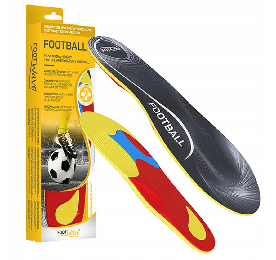 

Wkładka ortopedyczna Footwave Football 38-39 Sport