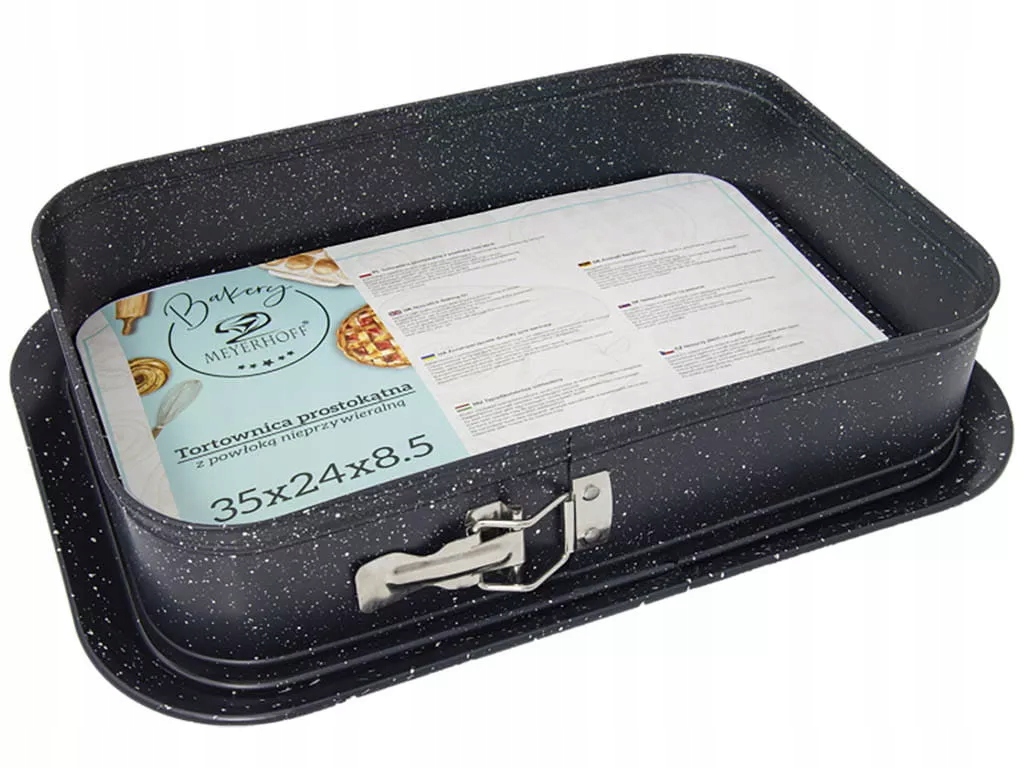 

Forma Prostokątna Blacha 35x24CM Tacka Tortownica