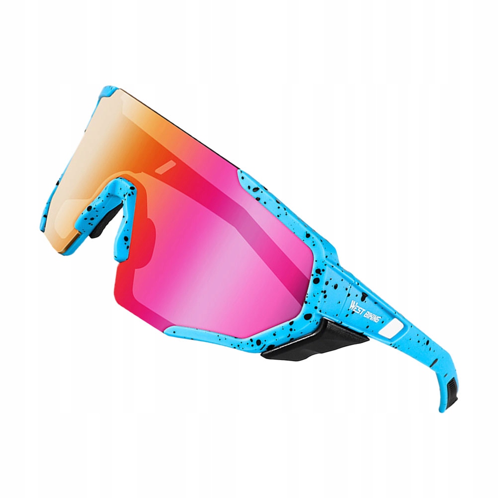 OKULARY PRZECIWSŁONECZNE MOTOCYKLOWE WIATROSZCZELNE Kolor wielokolorowy