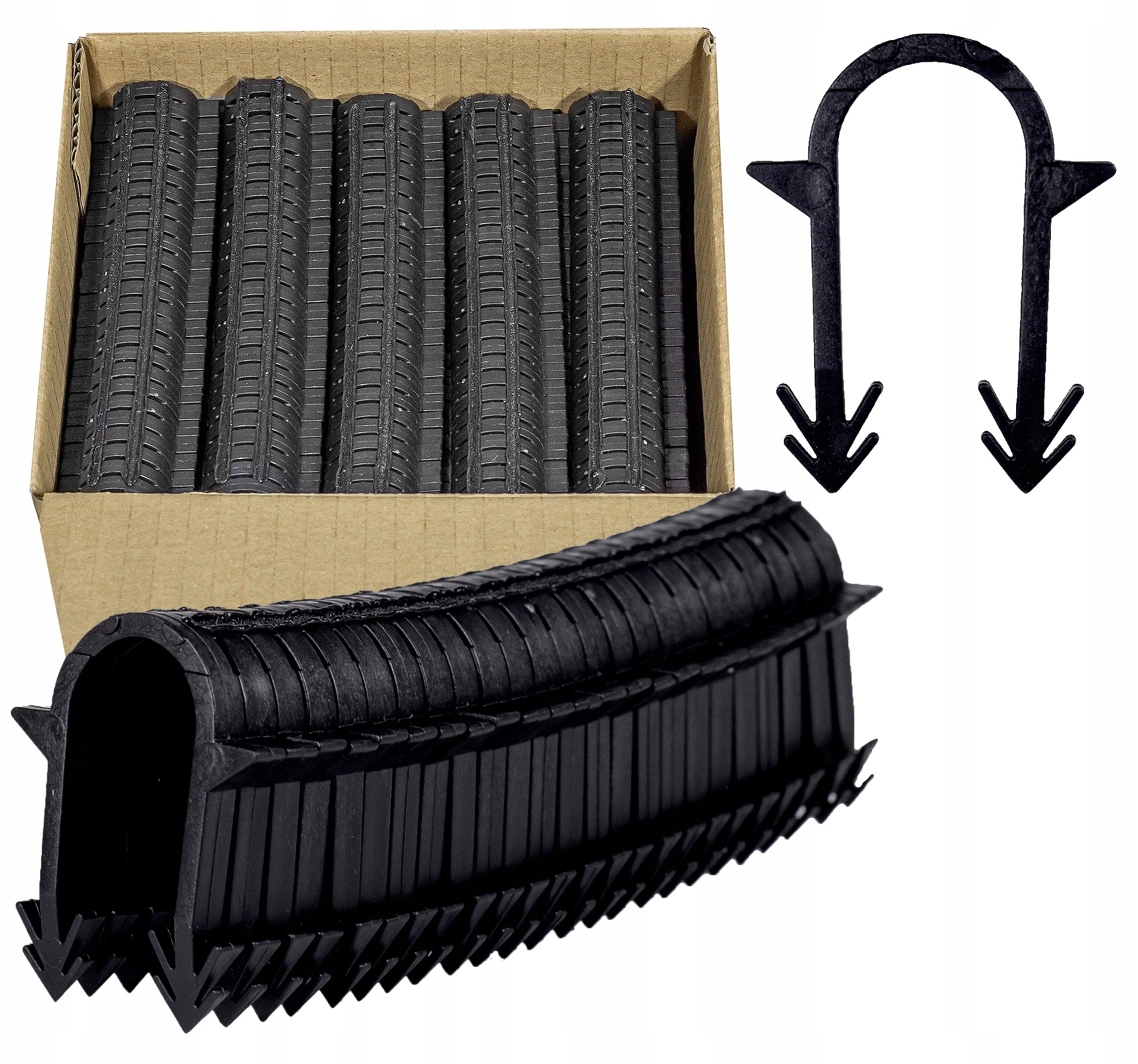 KLIPSY SPINKI DO TAKERA PODŁOGÓWKI PEX 50MM TACKER