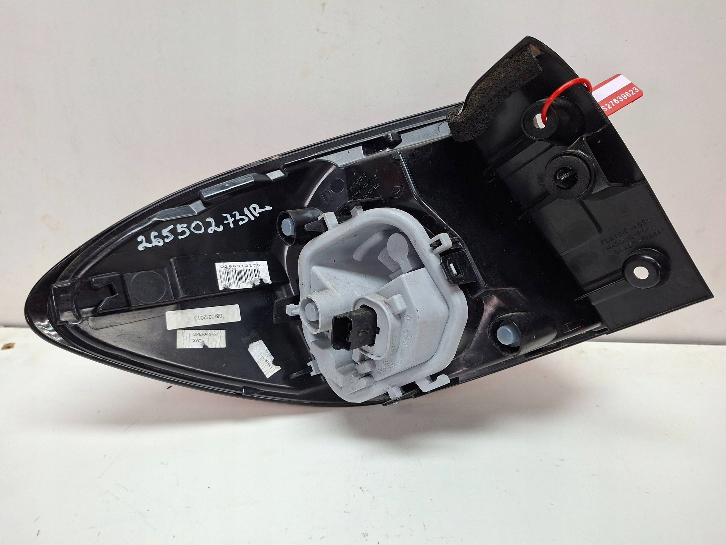 light rear right 265502731R RENAULT CAPTUR and 2013-2016