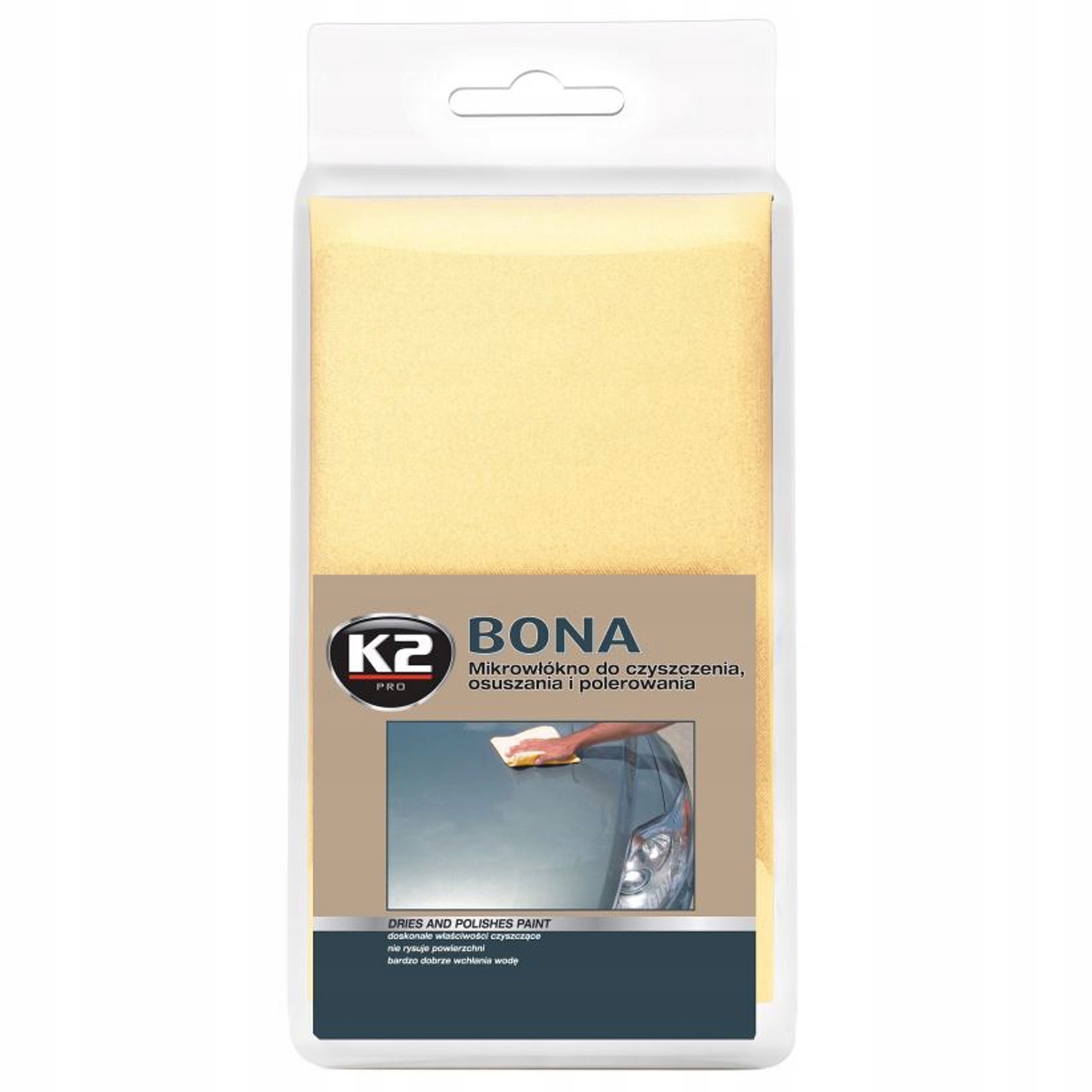 K2 Bona Mikrofibra Polerująco Czyszcząca Do Lakieru 40x40CM L430