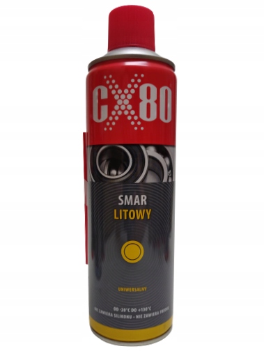 

Smar Litowy Uniwersalny -20°C do +130°C 500ml CX80