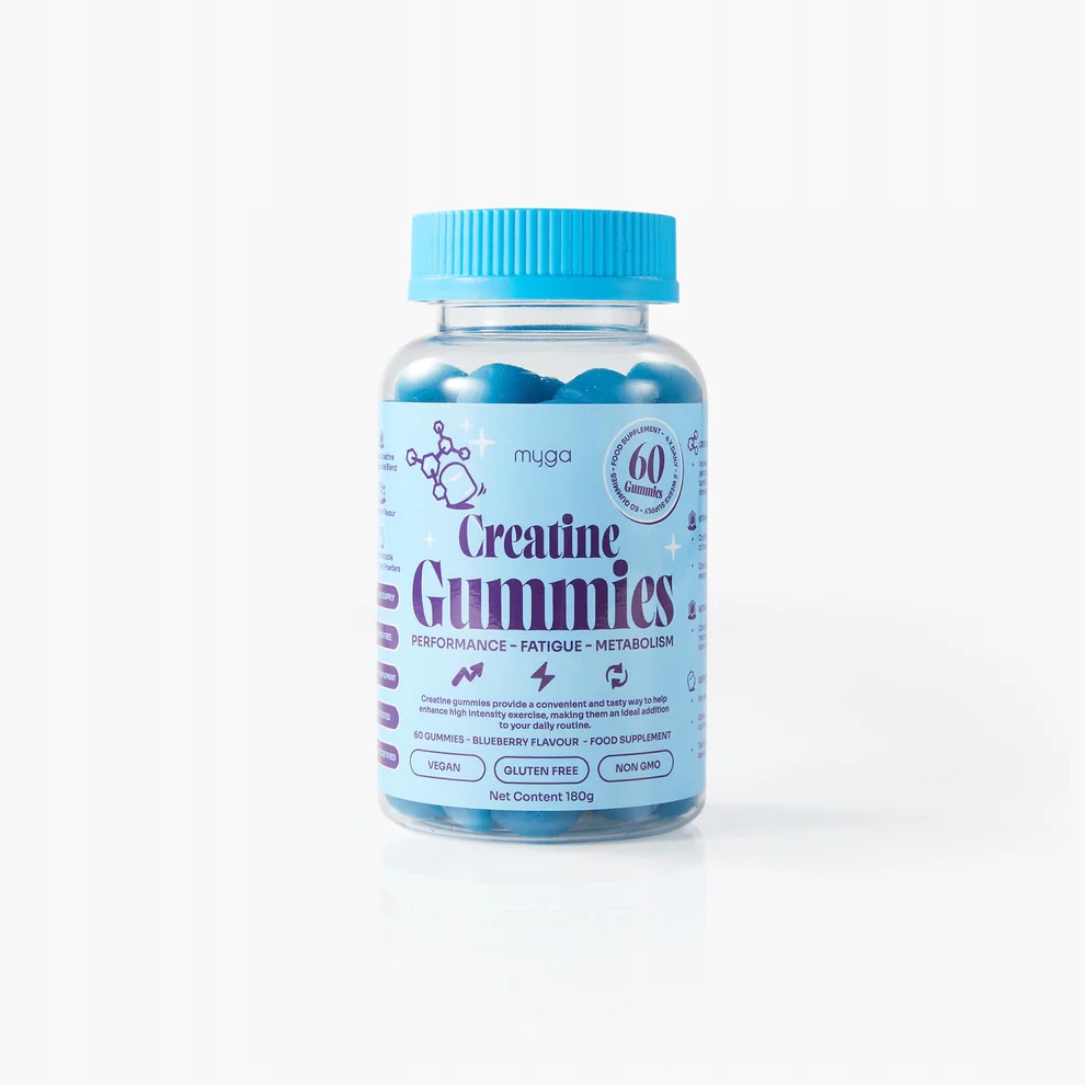 Kreatin Myga Creatine Gummies 60 Betain B12 Energie Síla Regenerace