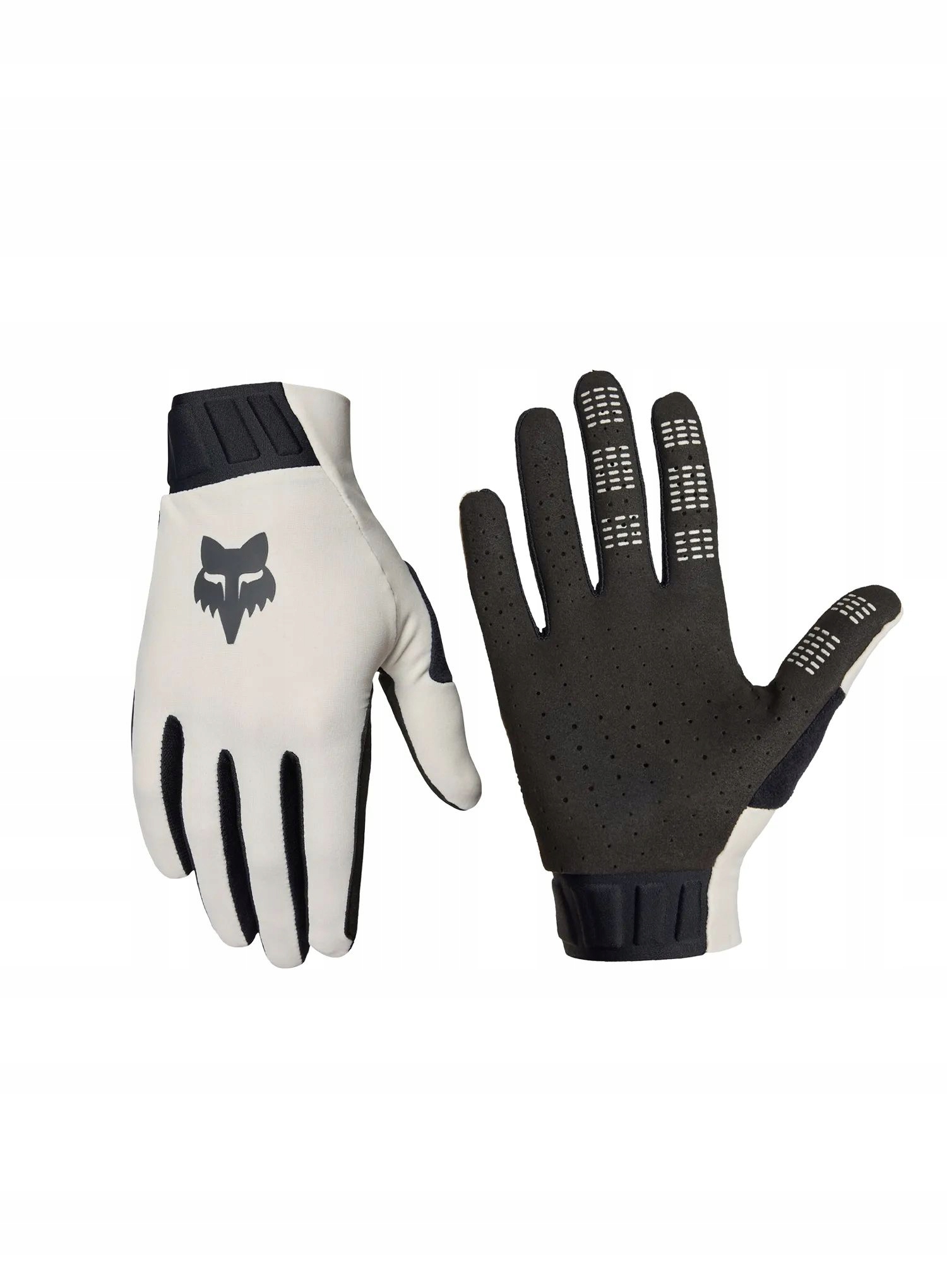 Cyklistické rukavice Fox Flexair Glove chalk white XL
