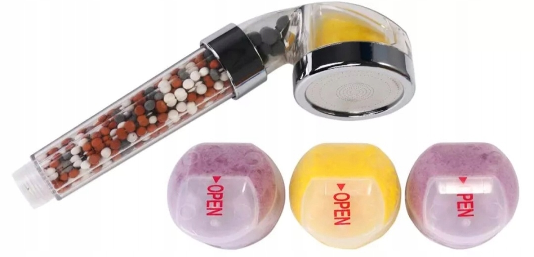 

Słuchawka prysznicowa z jonizacją Filtr Wkład