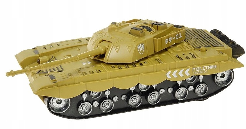 CZOŁG WOJSKOWY Z NAPĘDEM ŚWIATŁO DŹWIĘK 7262 Marka Nicola Toys