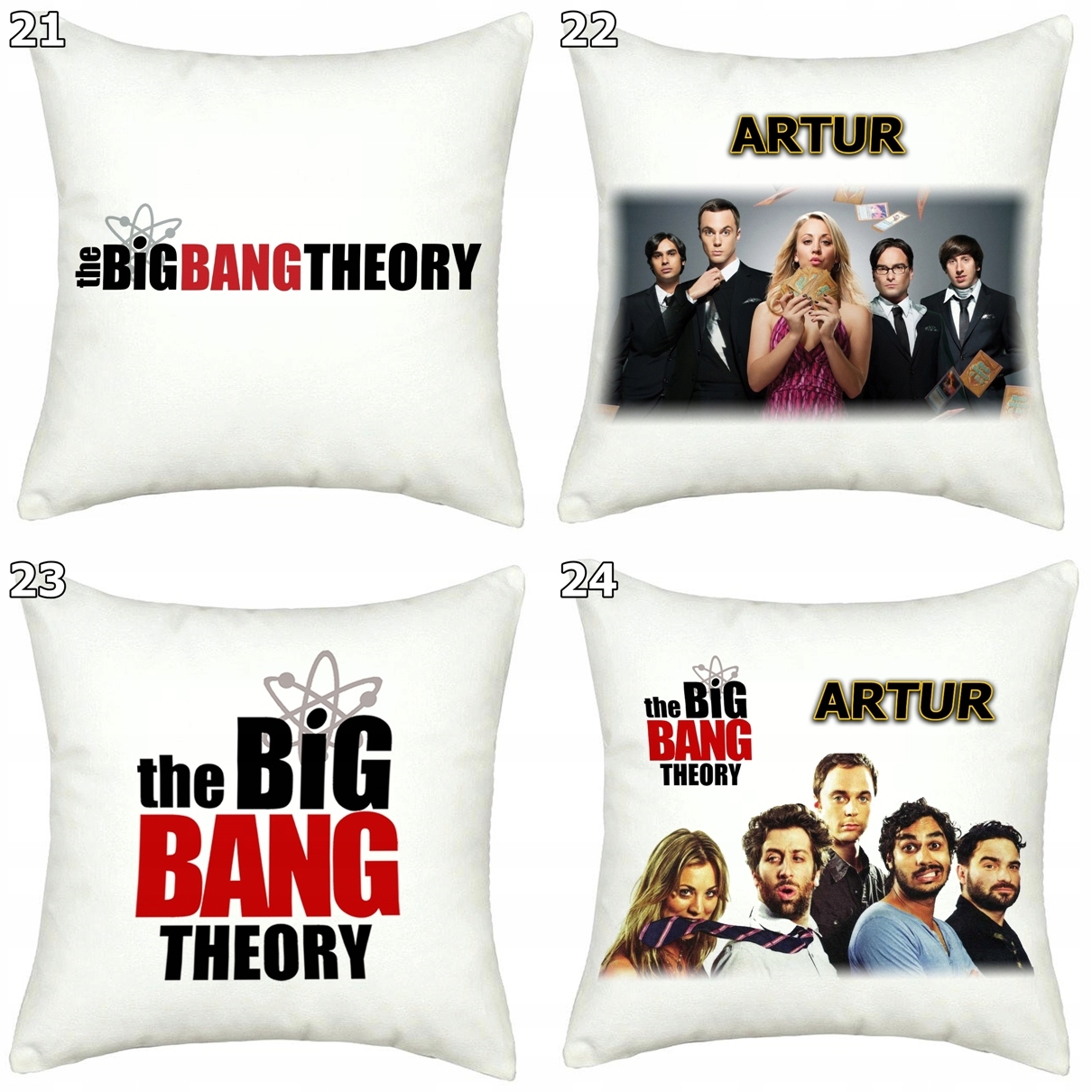 PODUSZKA TEORIA WIELKIEGO PODRYWU + IMIĘ Marka Resolid