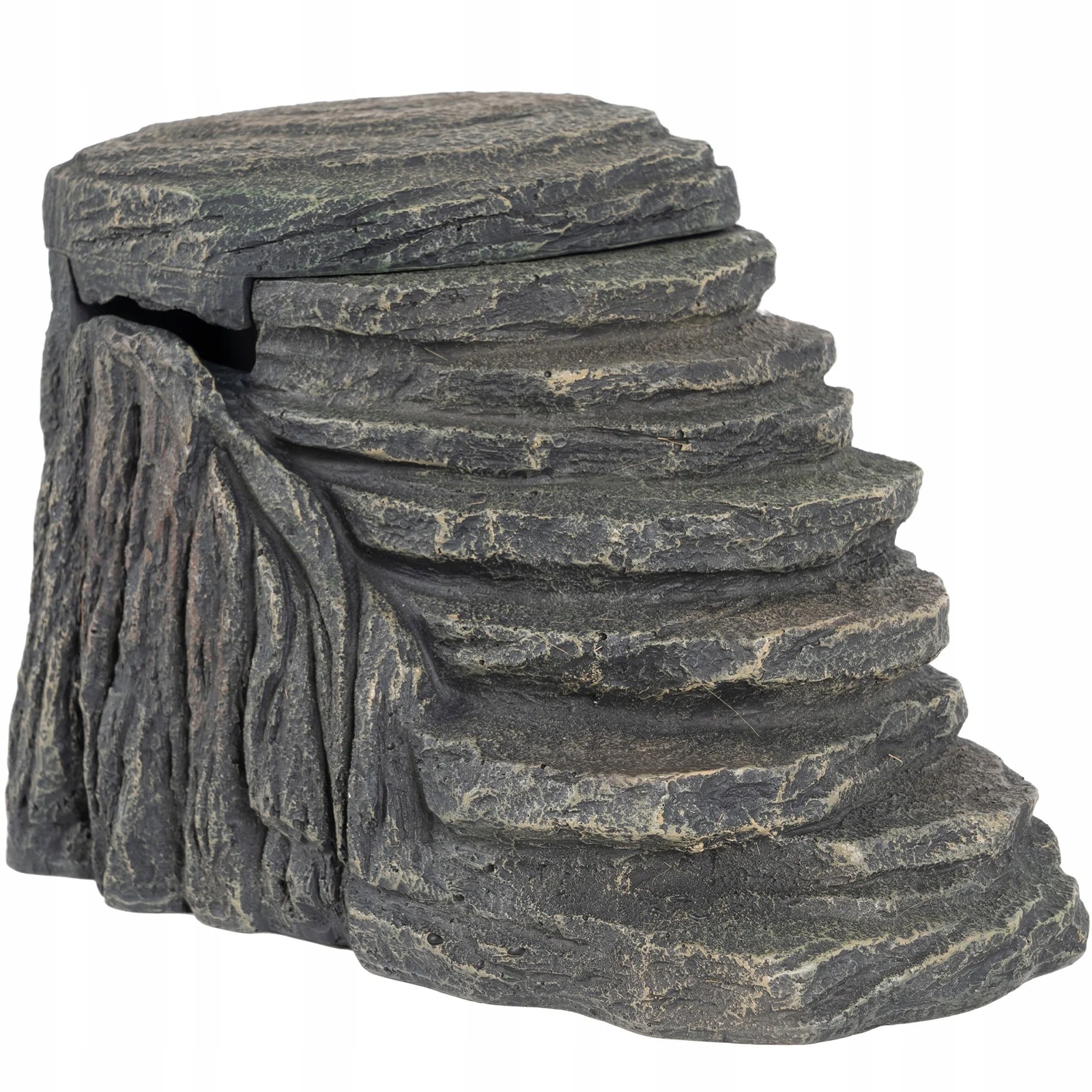 Levně Ostrov A Vodní Filtr Pro Želvy Do Terária, Ozdobný Kámen, Kaskáda