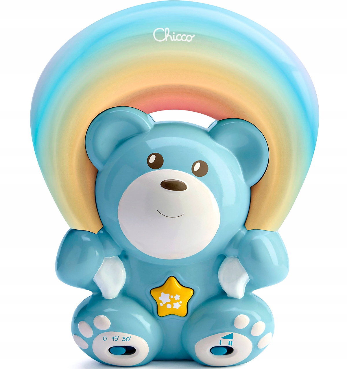 CHICCO MIŚ RAINBOW 3w1 PROJEKTOR LAMPKA POZYTYWKA