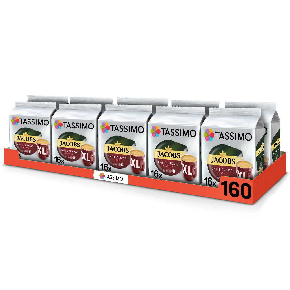 Kapsułki Tassimo Jacobs Caffe Crema Classico XL10 opakowań