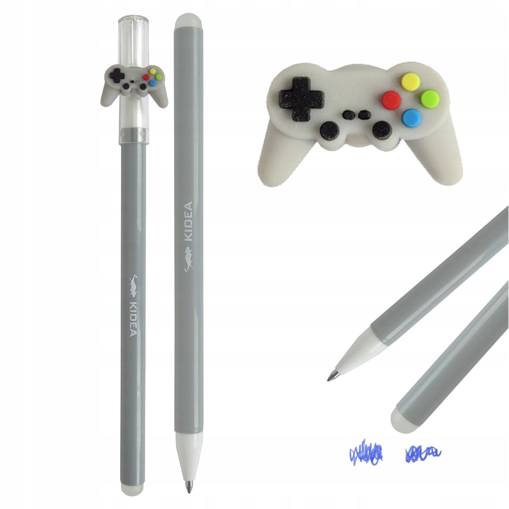 

Długopis Szary Joystick, Wymazywalny, Kidea