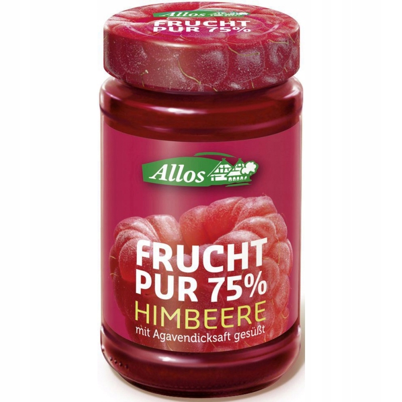 Levně 3X Allos Malinová pěna (75 % ovoce) Bio 250 g