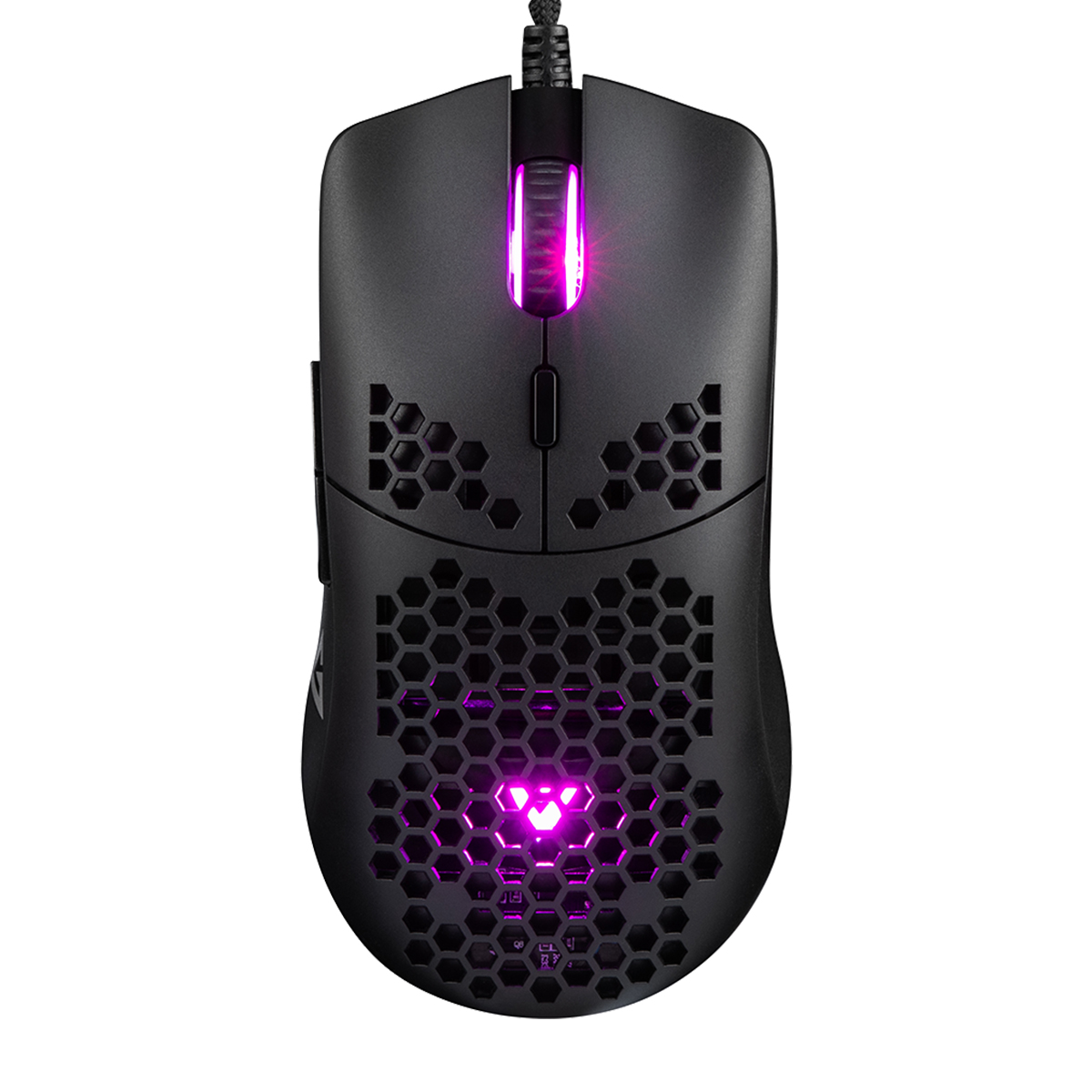 Modecom Volcano Shinobi 3360 Black drátová optická herní myš Rgb