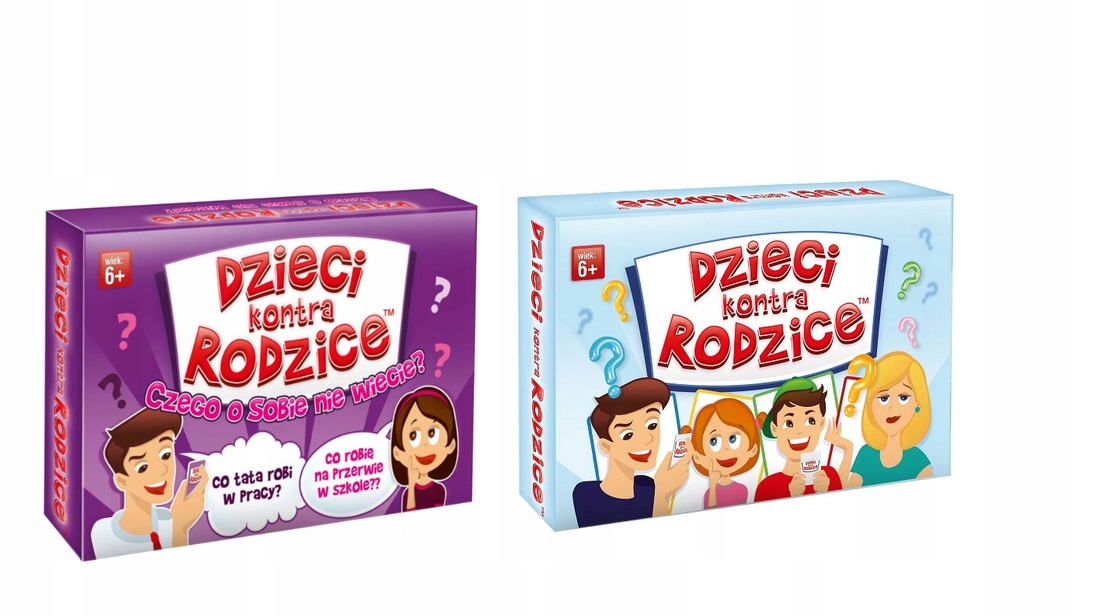 

Zestaw 2w1 Dzieci Kontra Rodzice Gry 6+ Kangur
