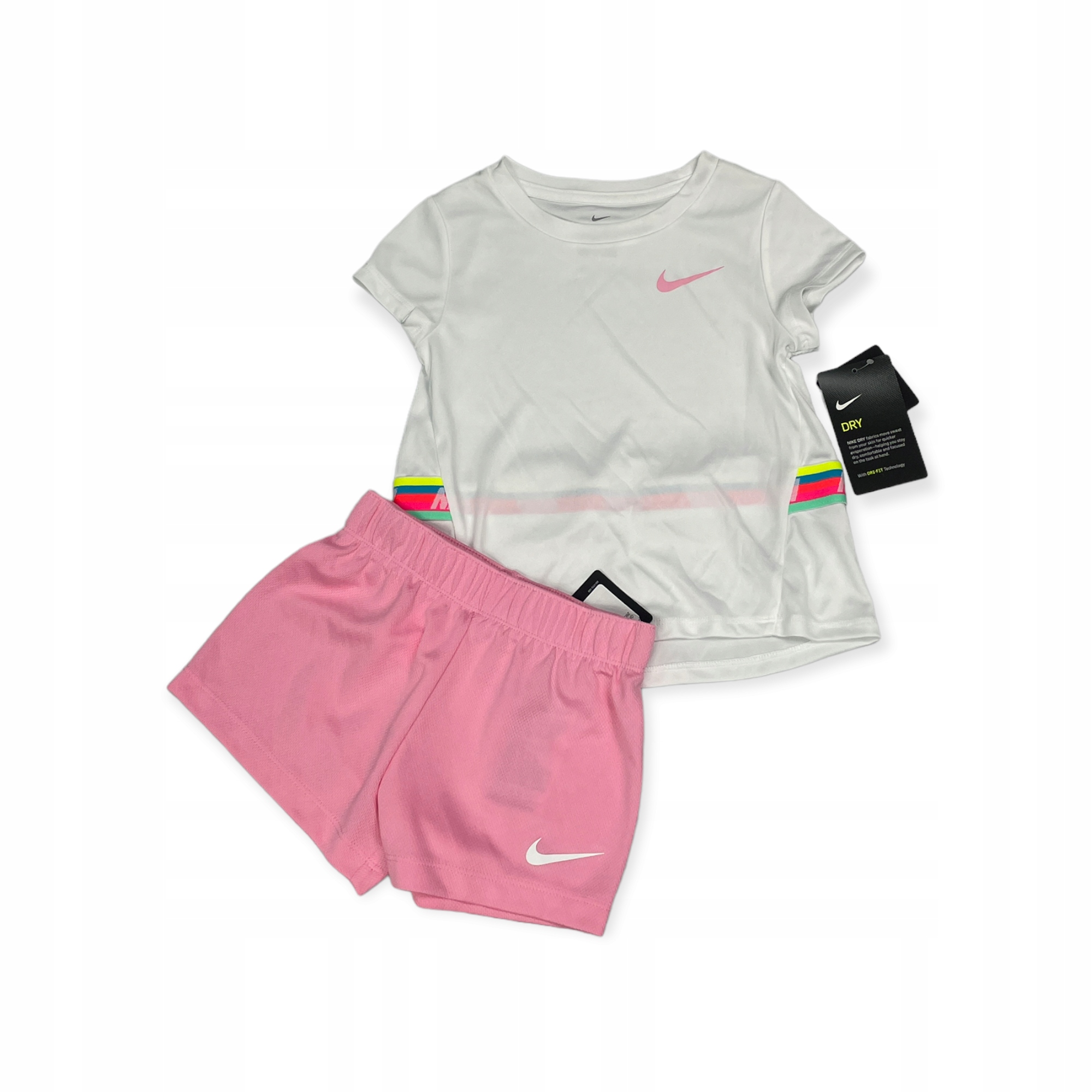Spodenki koszulka komplet dziewczęcy Nike 3/4 lata