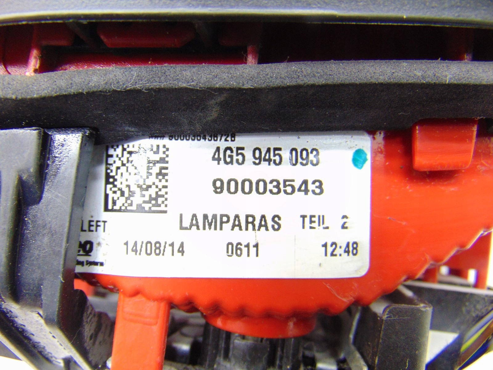 light left rear part left rear AUDI A6 C7 4G sedan 4G5945093