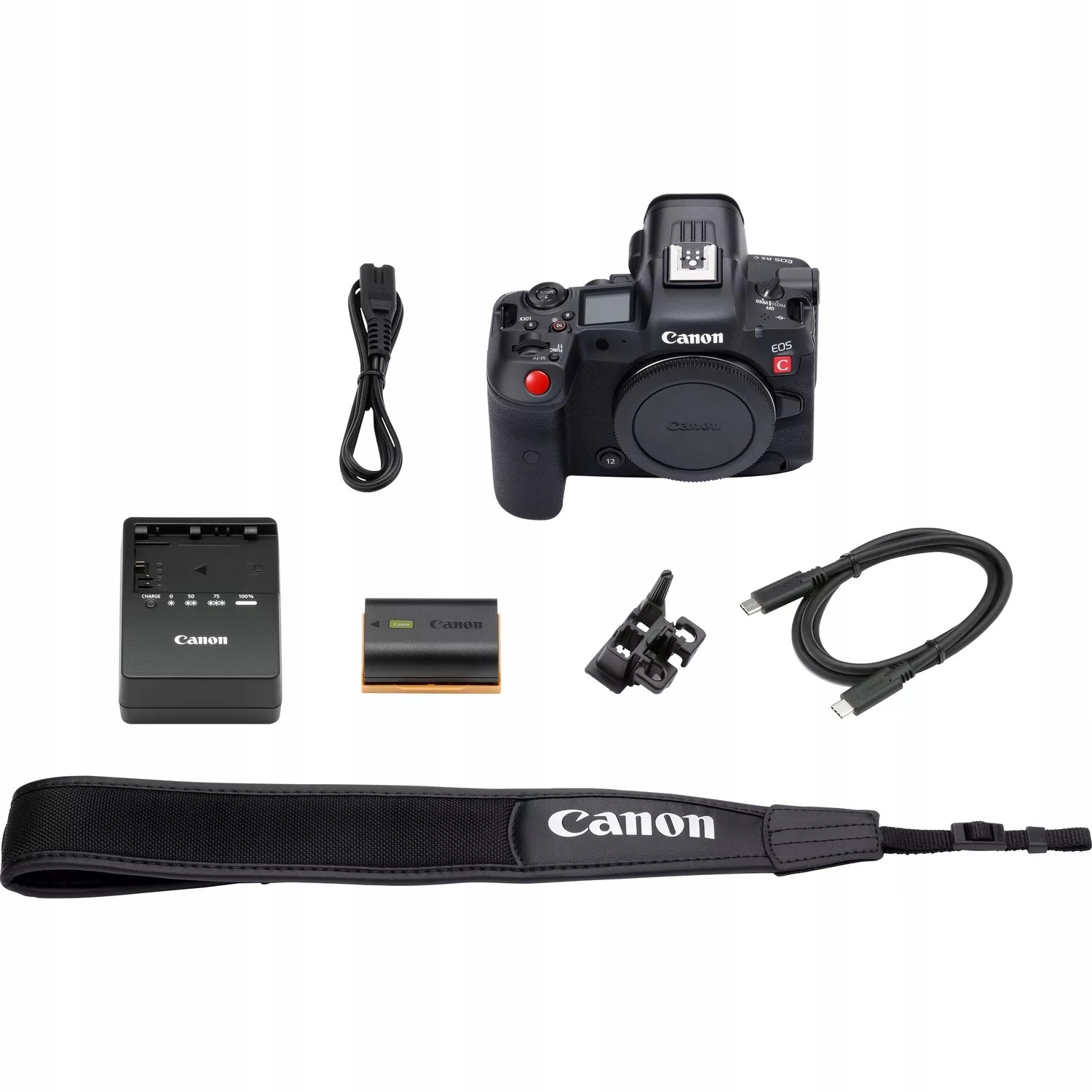 Kamera bez ograniczeń czasowych Canon EOS R5C 8K W zestawie korpus
