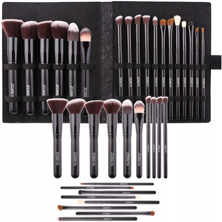 ZOREYA ZESTAW PROFESJONALNYCH PĘDZLI DO MAKIJAŻU