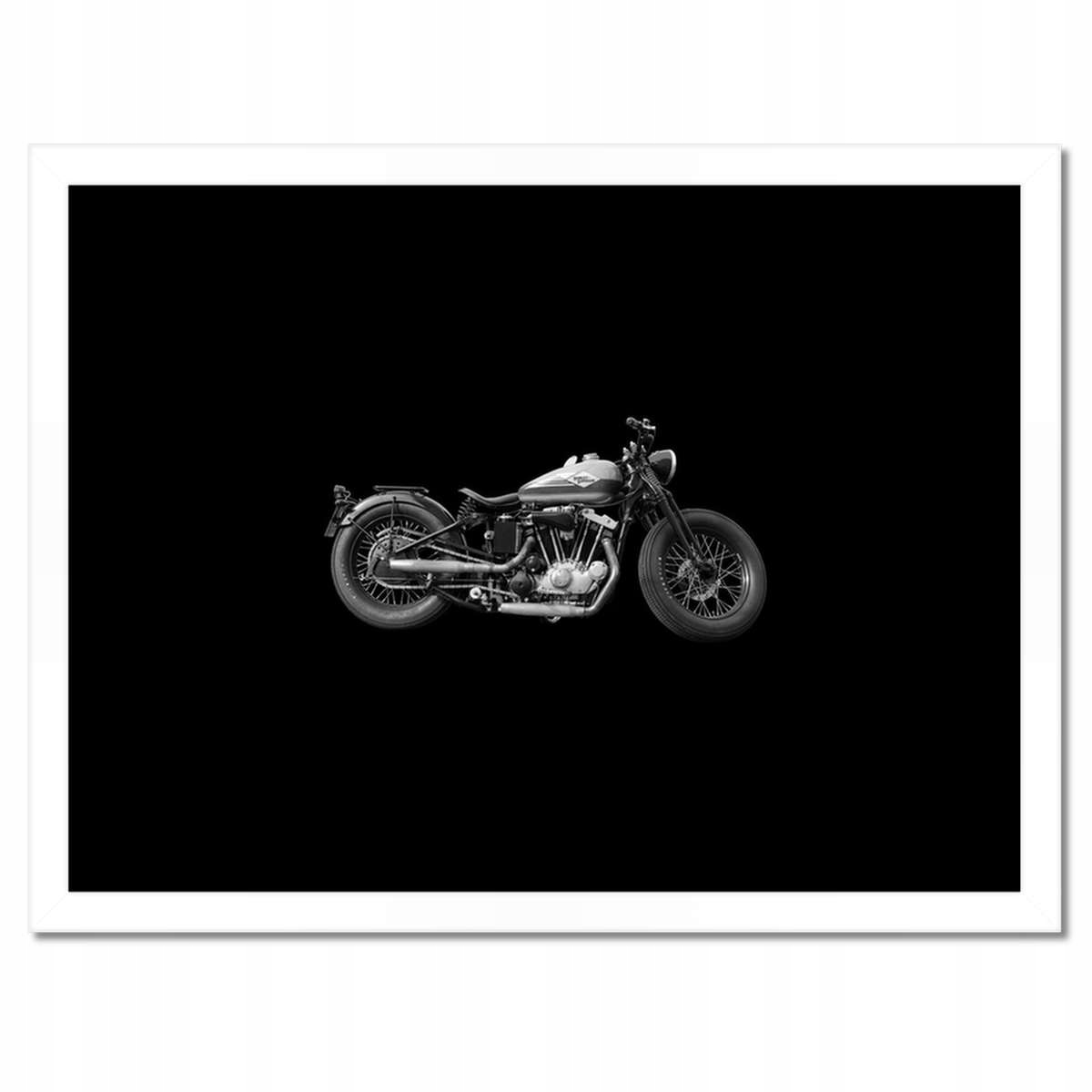 Plakáty v rámu 40x30 Harley Davidson Motocykl